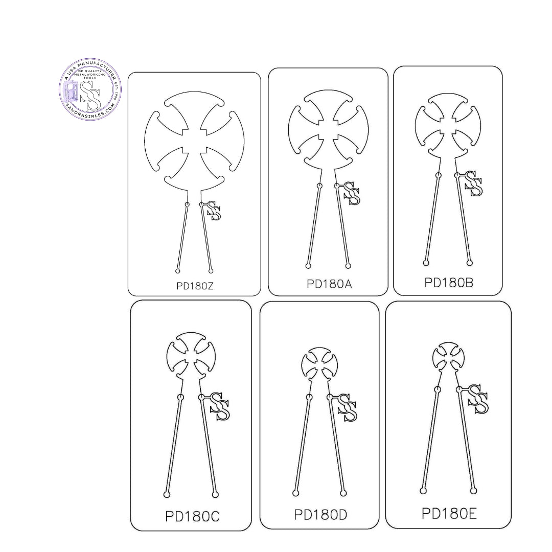 PANCAKE DIE PD180 CANTERBURY CROSS